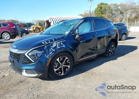 2025 Kia Sportage Hybrid Ex z USA, uszkodzony, nr VIN KNDPVCDG5S7216705